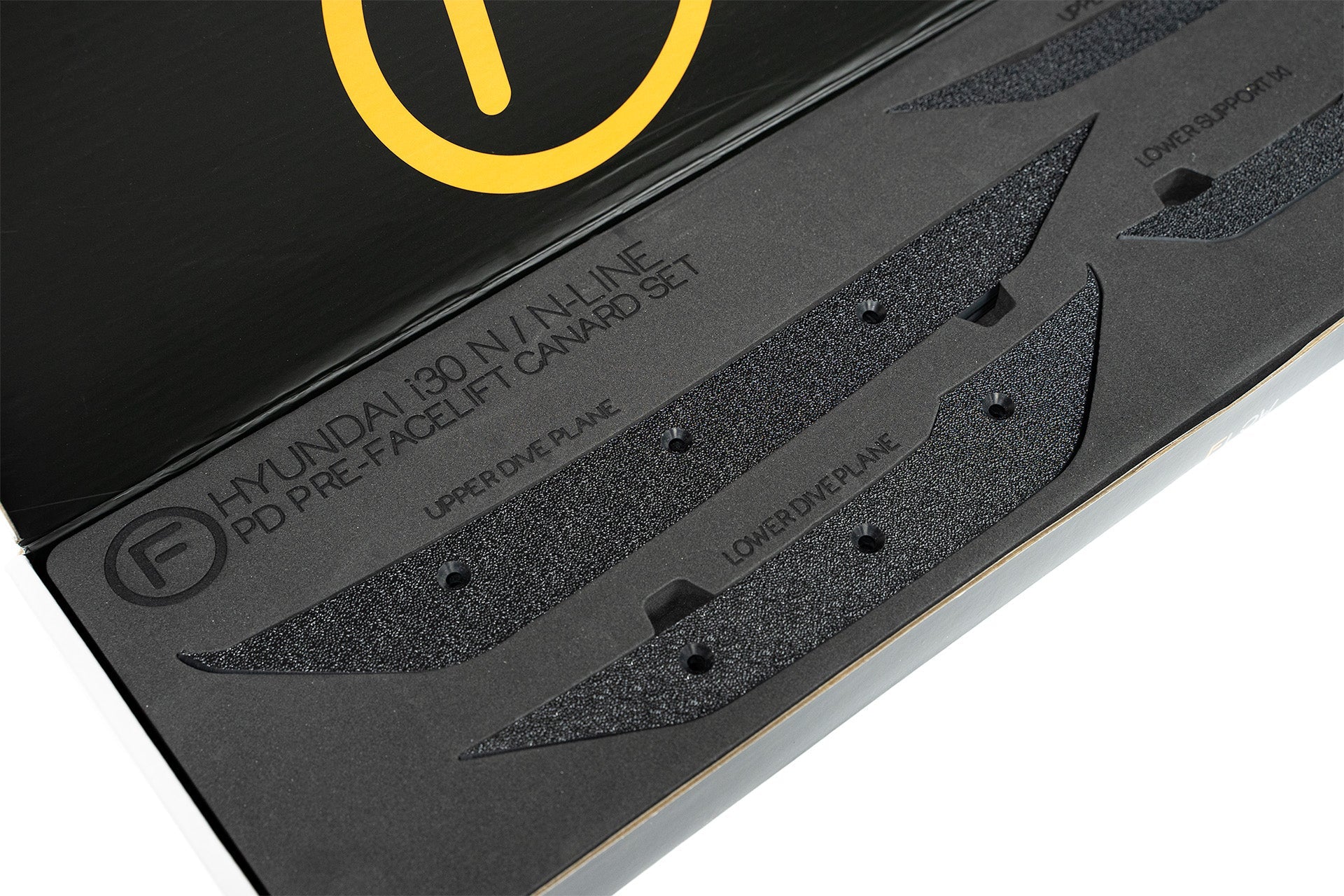 Flow Designs i30N PD PFL (2018-2020) Front Bumper Canards - Image 9