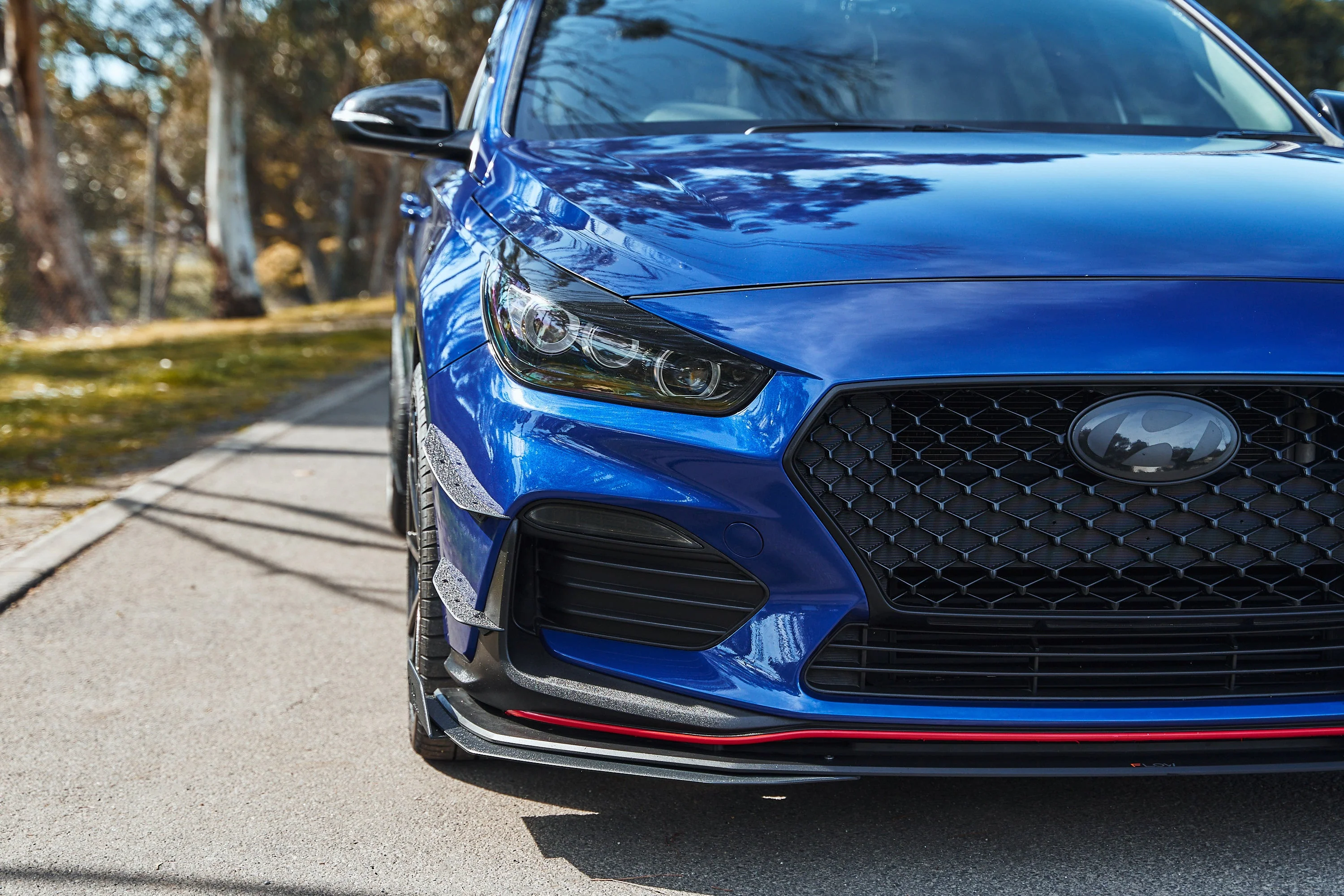 Flow Designs i30 N Line (2018-2022) Front Bumper Canards - Image 5