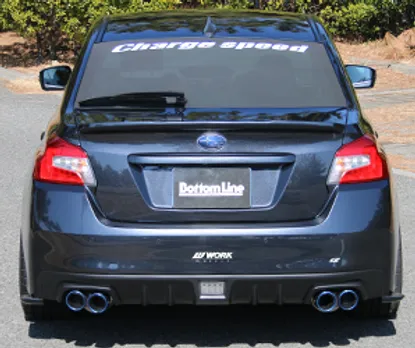 Automodellista Rear Bumper Extension CS Style For 2015-2021 Subaru WRX/STI [Carbon Fibre] - Image 3