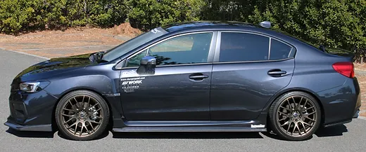 Automodellista Side Skirt CS Style for 2015-2021 Subaru WRX/STI VA [Carbon Fibre] - Image 3