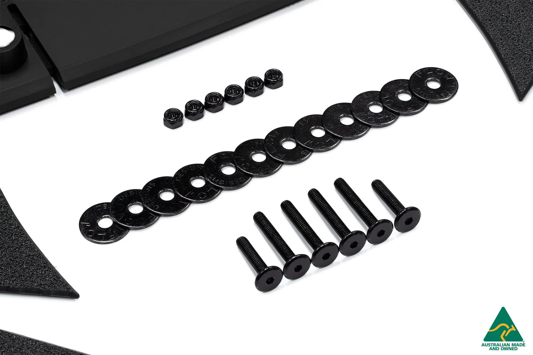 Flow Designs i30 N Line Hatch PD (2018+) Flow-Lock Rear Diffuser [GLOSS BLACK] - Image 3