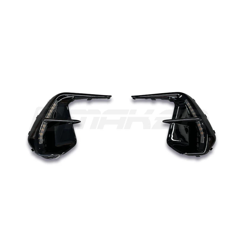 DMAKER JDM-Spec DRL & Turn Signal Bezels For 2022+ Subaru BRZ ZD8 [Crystal Black] - Image 8