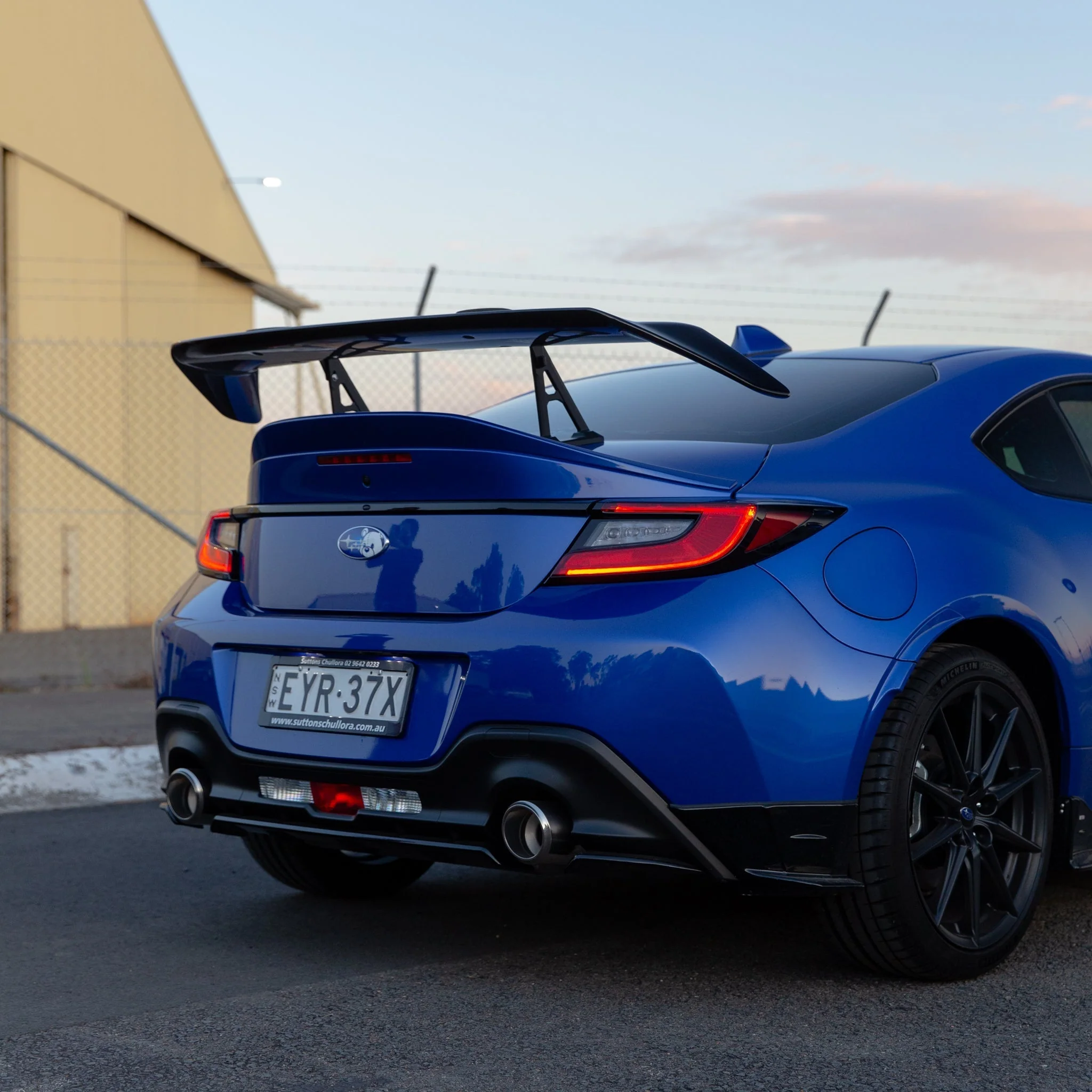 DMAKER STI-Spec Swan Neck GT-Wing Spoiler For 2022+ Subaru BRZ ZD8 - Image 6