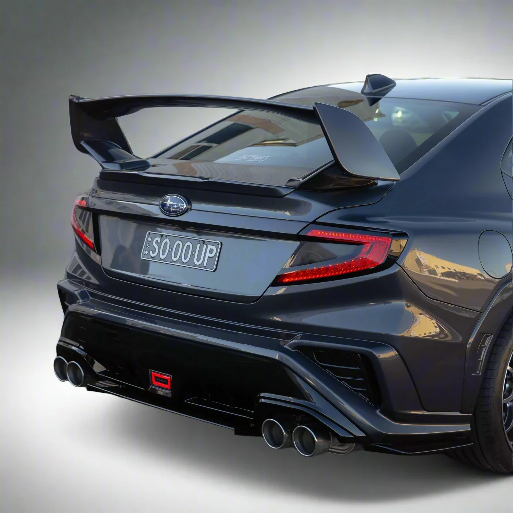 DMAKER STI-Spec Rear Under Diffuser For 2022+ Subaru WRX VB [Paint Matched] - Image 4