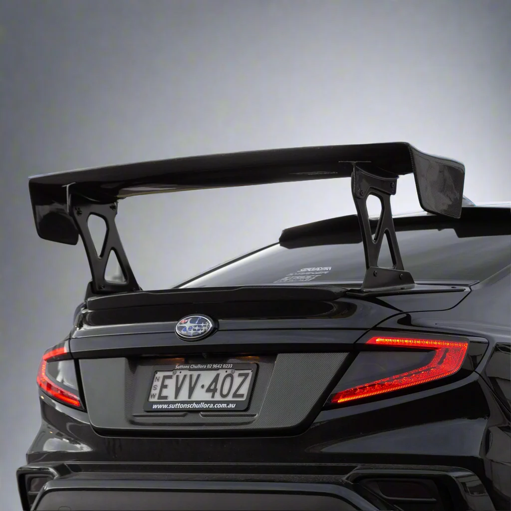 DMAKER VRS Euro-Spec GT-Wing Spoiler For 2022+ Subaru WRX VB [Carbon Fibre] - Image 4