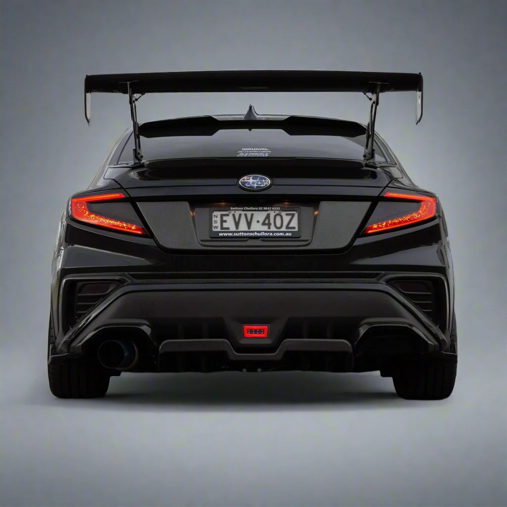 DMAKER VRS Euro-Spec GT-Wing Spoiler For 2022+ Subaru WRX VB [Carbon Fibre] - Image 5