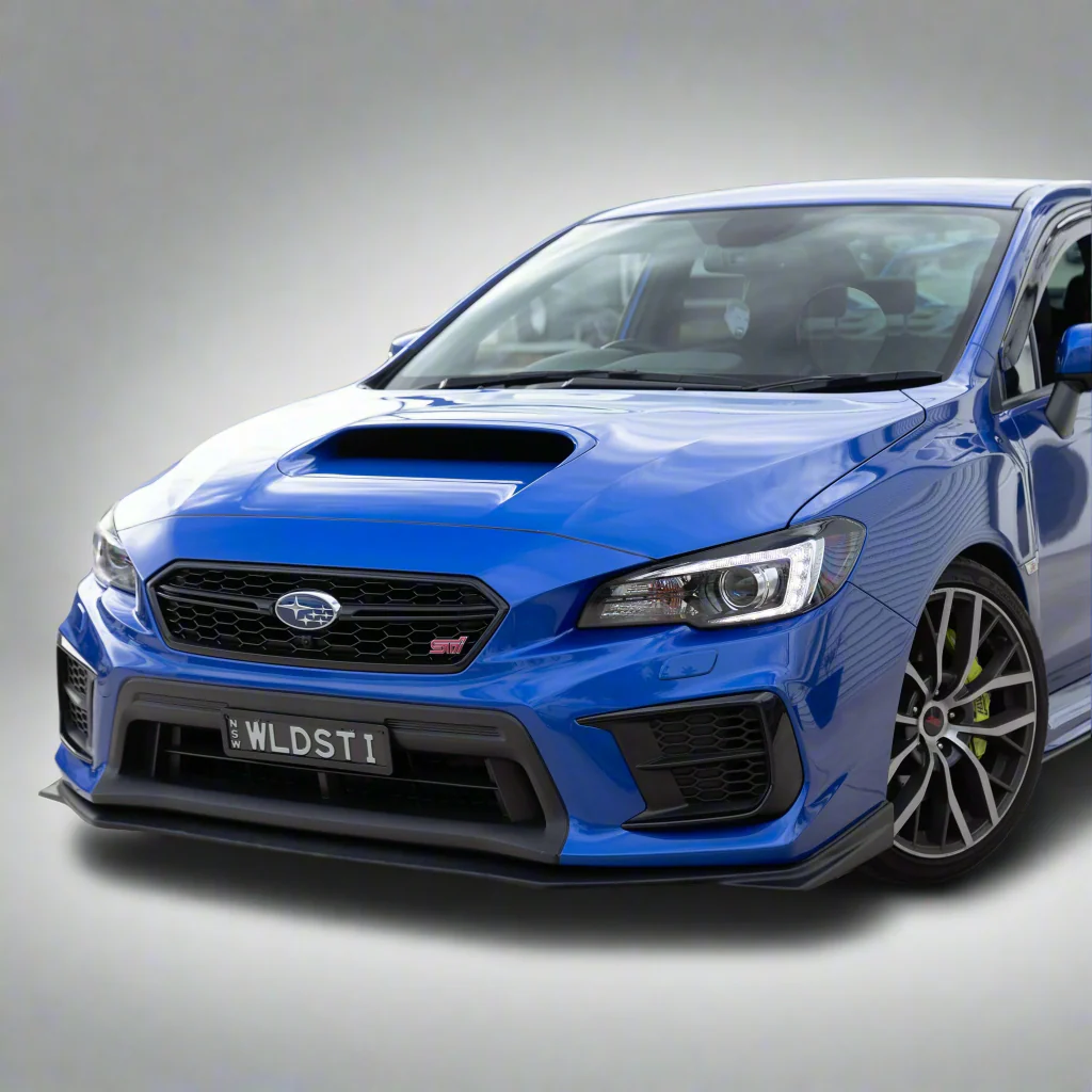 DMAKER STI-Spec Front Lip/Under Spoiler For 2015-2021 Subaru WRX/STI VA [Carbon Fibre] - Image 4