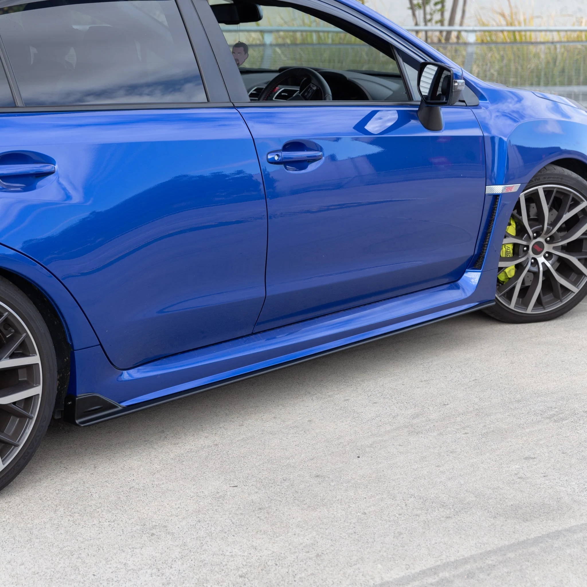 DMAKER STI-Spec Side Skirts/Under Spoiler For 2015-2021 Subaru WRX/STI VA [Carbon Fibre] - Image 3