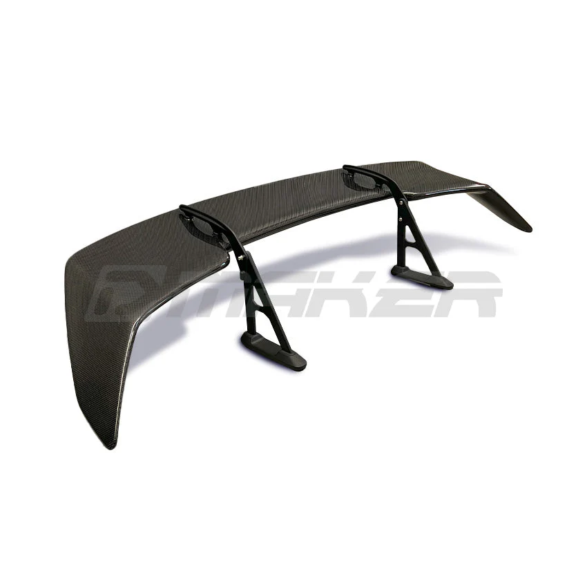DMAKER STI-Spec Swan Neck GT-Wing Spoiler For 2022+ Subaru WRX VB [Carbon Fibre] - Image 3