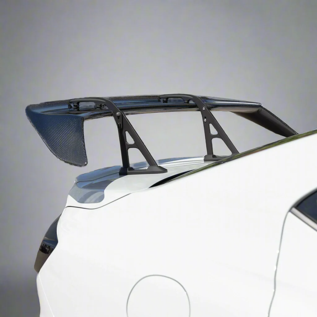 DMAKER STI-Spec Swan Neck GT-Wing Spoiler For 2022+ Subaru WRX VB [Carbon Fibre] - Image 8