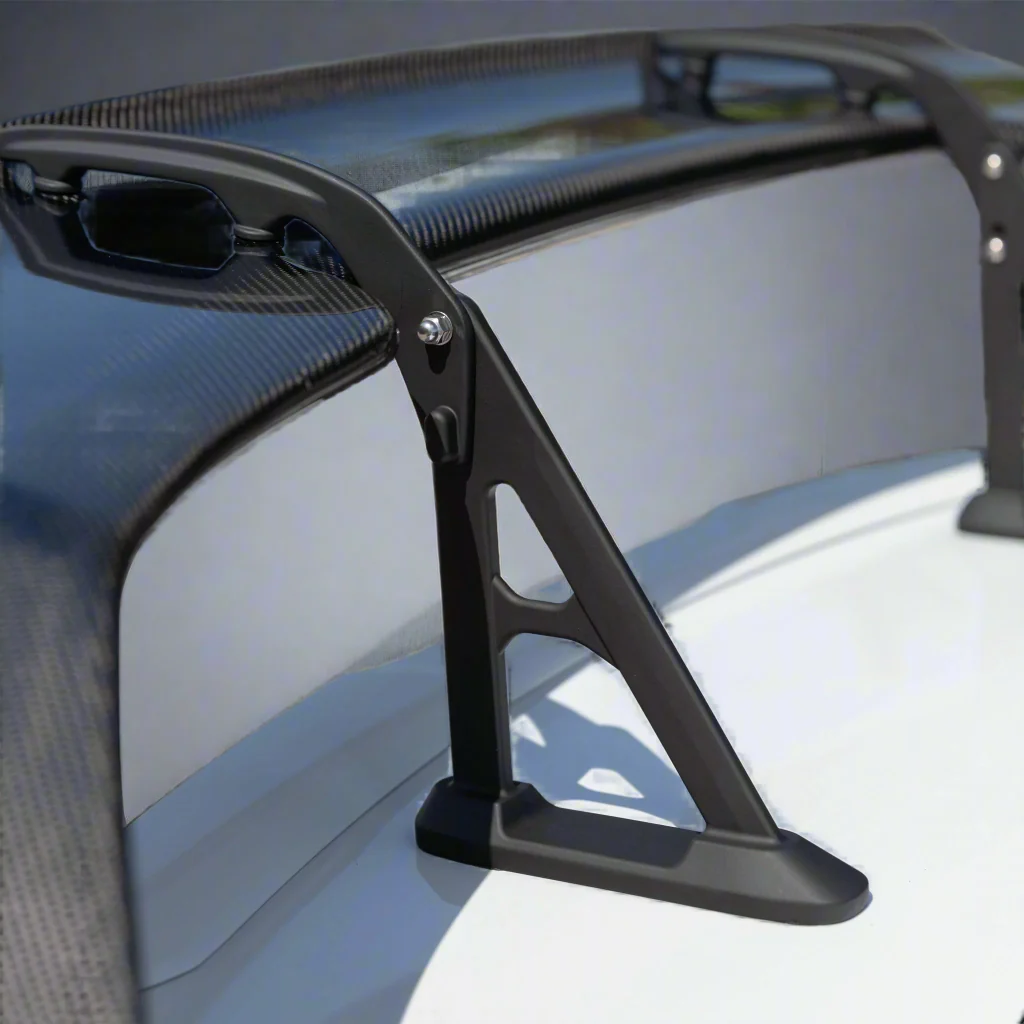 DMAKER STI-Spec Swan Neck GT-Wing Spoiler For 2022+ Subaru WRX VB [Carbon Fibre] - Image 9