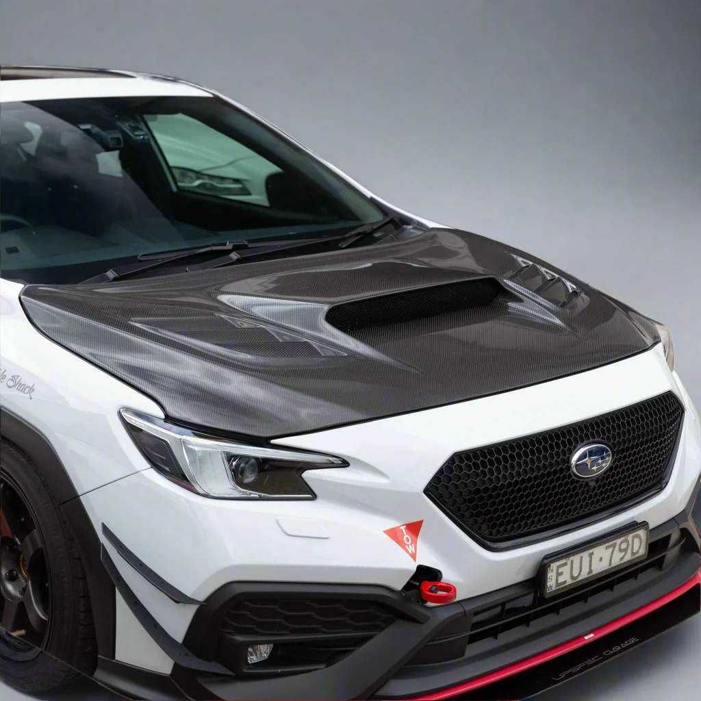 DMAKER VRS-Spec (Ver. 2015) Cooling Bonnet For 2022+ Subaru WRX VB/VN [Carbon Fibre] - Image 5