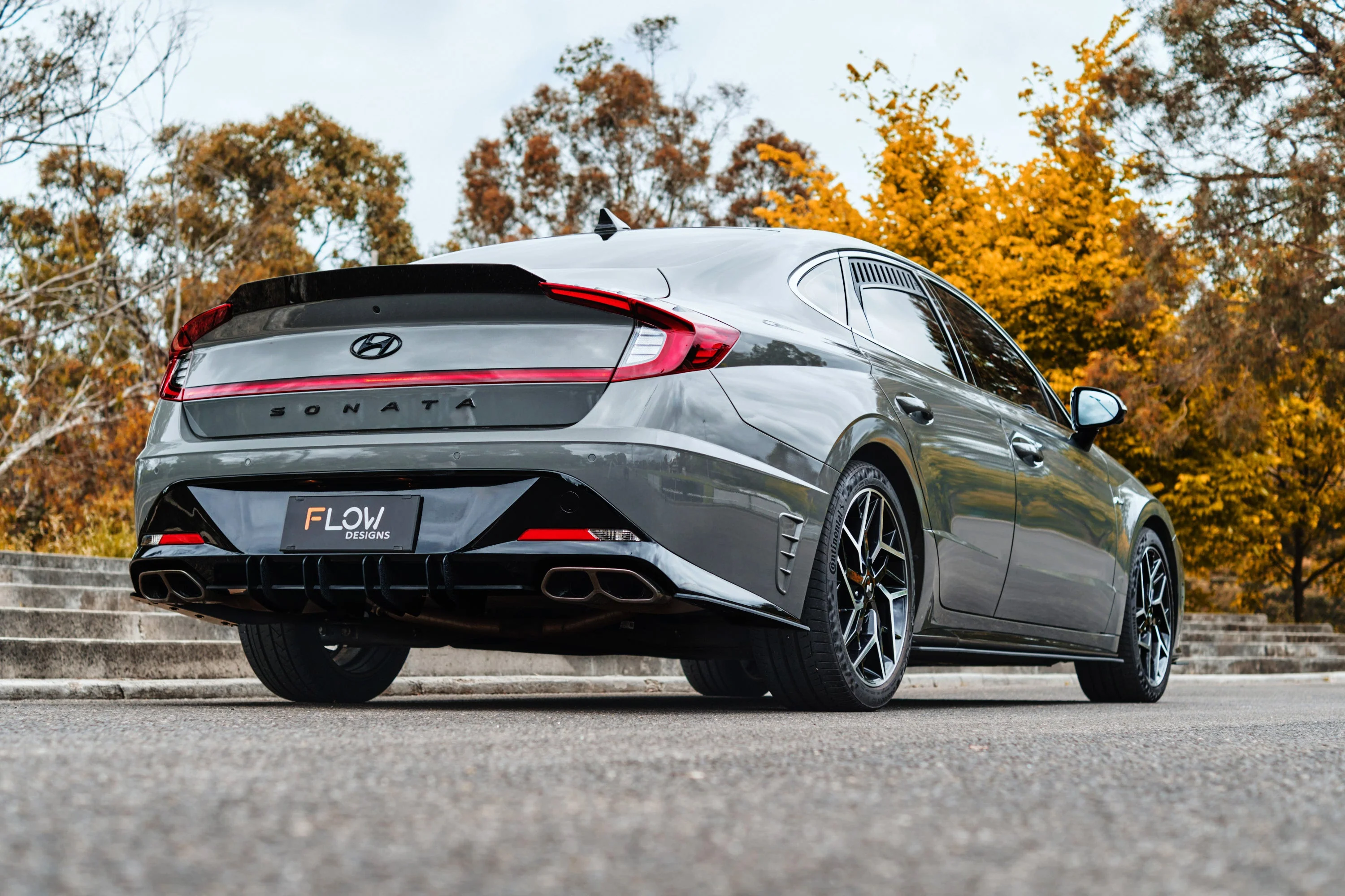 Flow Designs DN8 Sonata N Line (2020) Flow-Lock Rear Diffuser [GLOSS BLACK] - Image 11