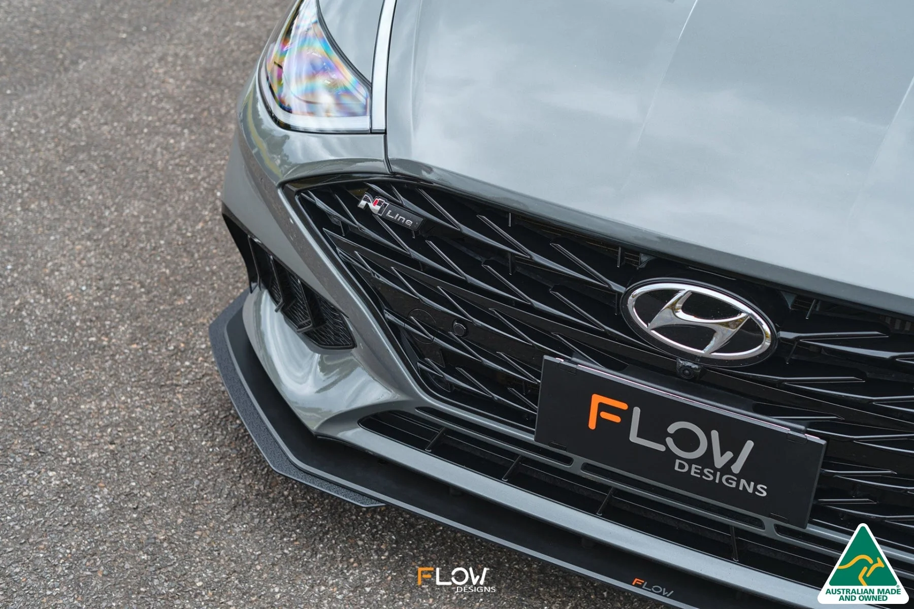 Flow Designs DN8 Sonata N Line (2020) Front Lip Splitter Extensions - Pair - Image 4