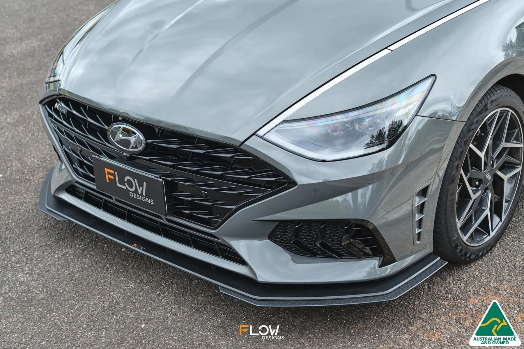 Flow Designs DN8 Sonata N Line (2020) Front Lip Splitter Extensions - Pair - Image 6