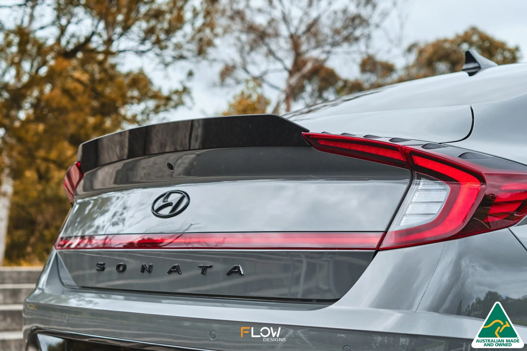 Flow Designs DN8 Sonata N Line (2020-2023) Rear Spoiler Extension - Image 6