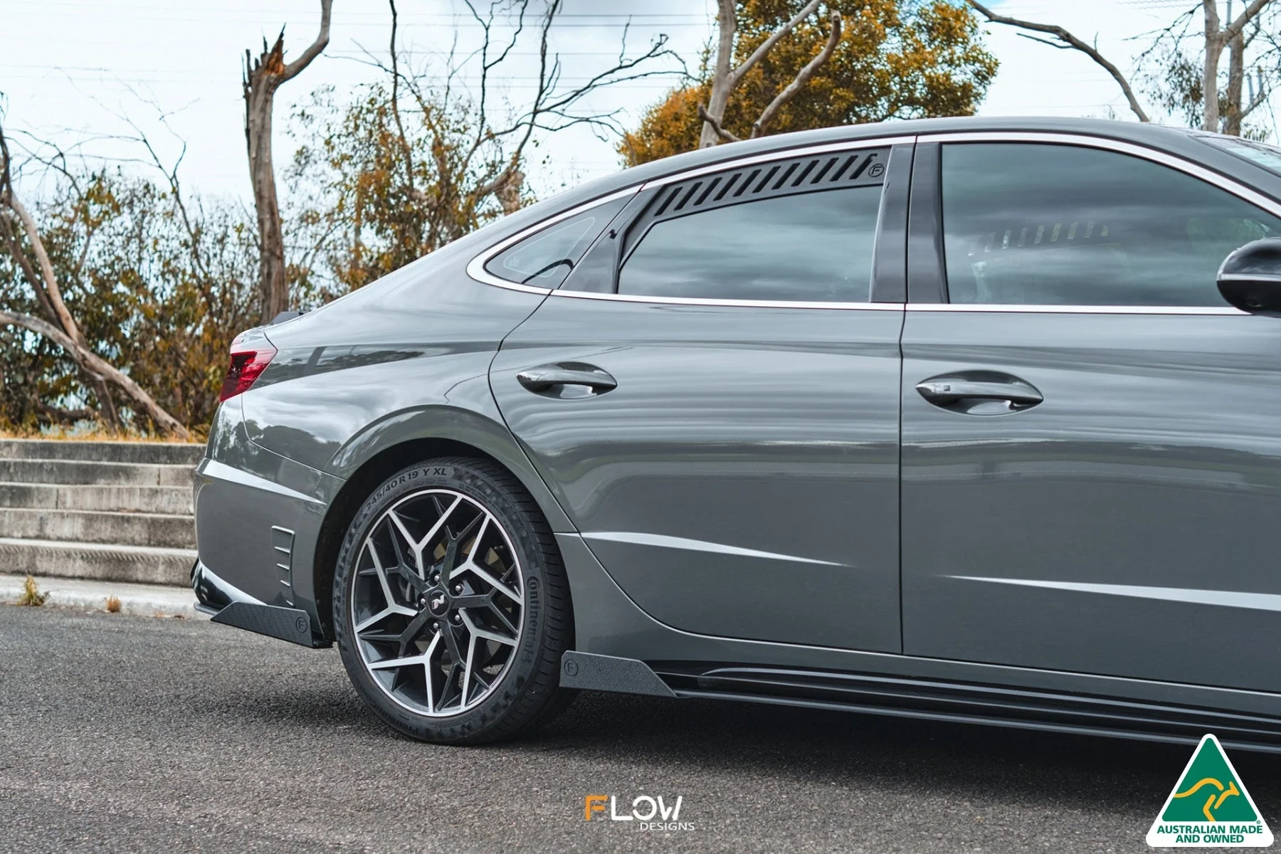 Flow Designs DN8 Sonata N Line (2020) Rear Window Vents - Pair - Image 8