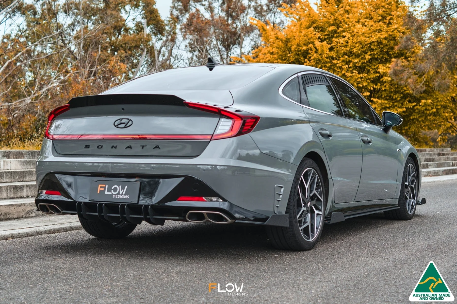 Flow Designs DN8 Sonata N Line (2020) Side Skirt Splitter Winglets - Pair - Image 8