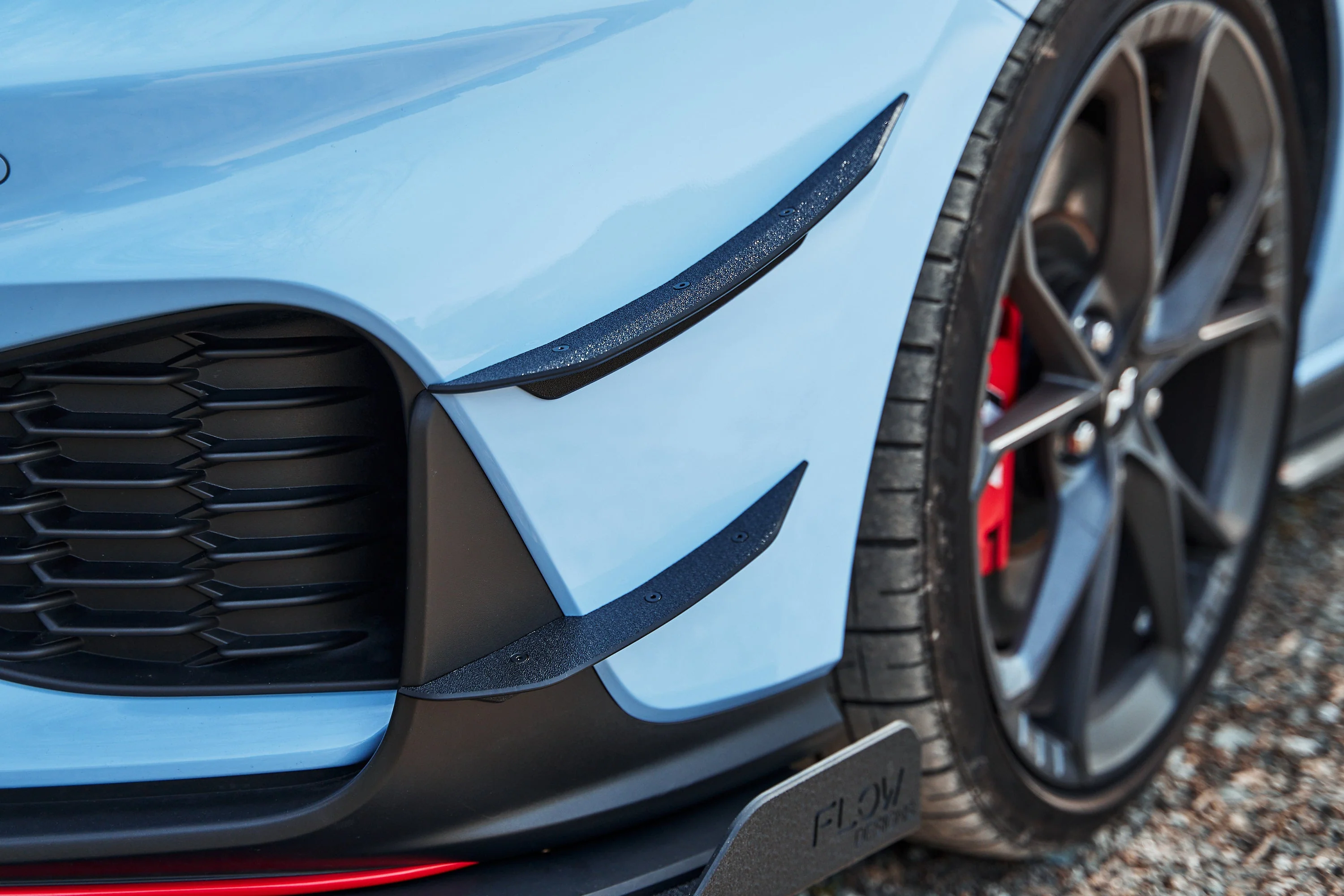 Flow Designs i30N PD FL Front Bumper Canards - Image 11