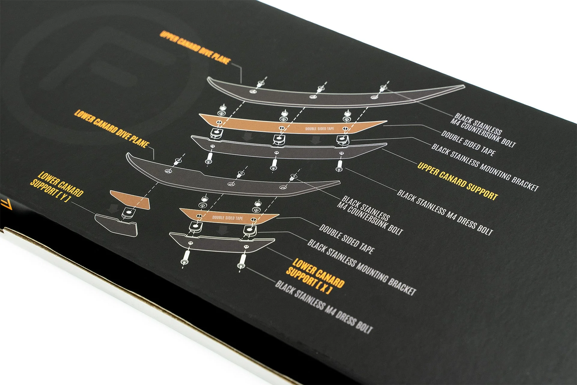 Flow Designs i30N PD FL Front Bumper Canards - Image 6