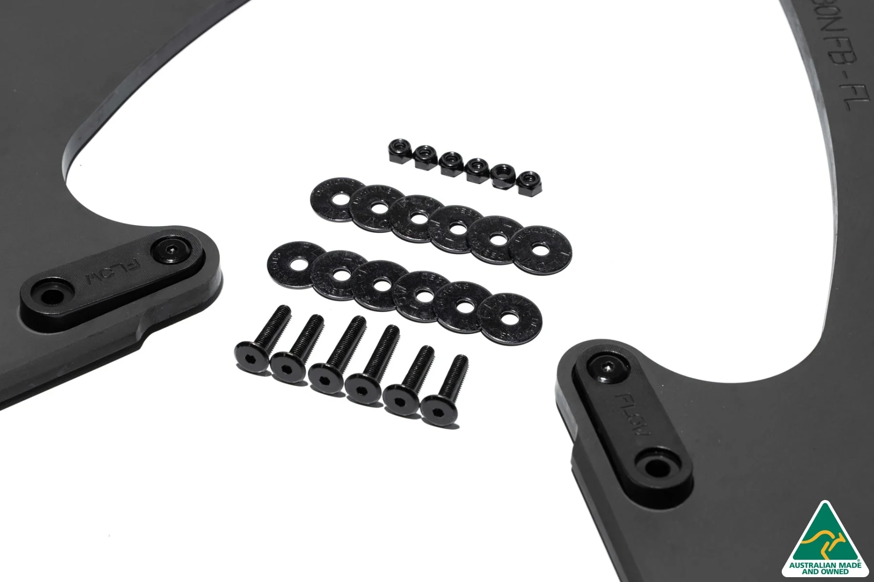 Flow Designs i30N Fastback PD FL (2022+) Rear Spats [GLOSS BLACK] - Pair - Image 3