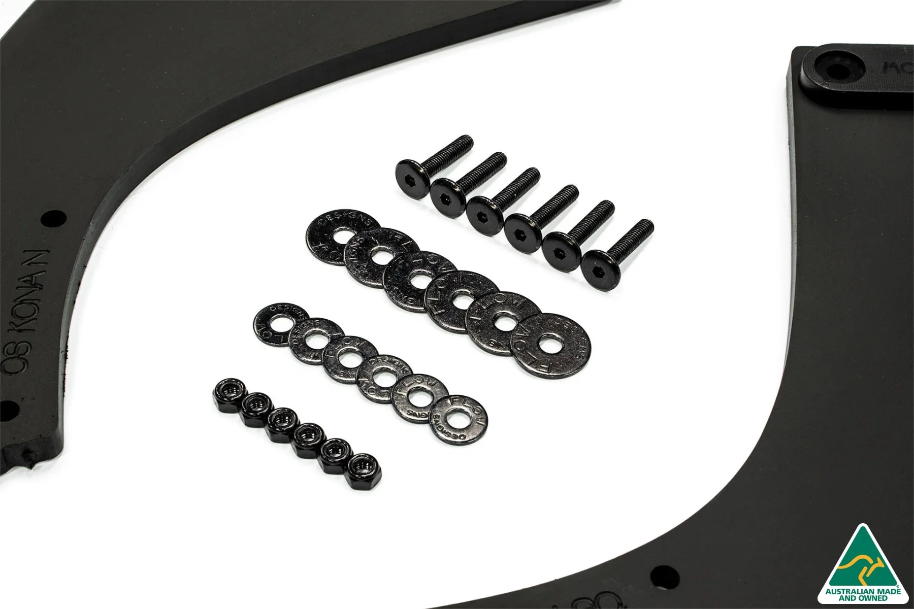 Flow Designs Kona N (2022+) Rear Spats [GLOSS BLACK] - Pair - Image 8