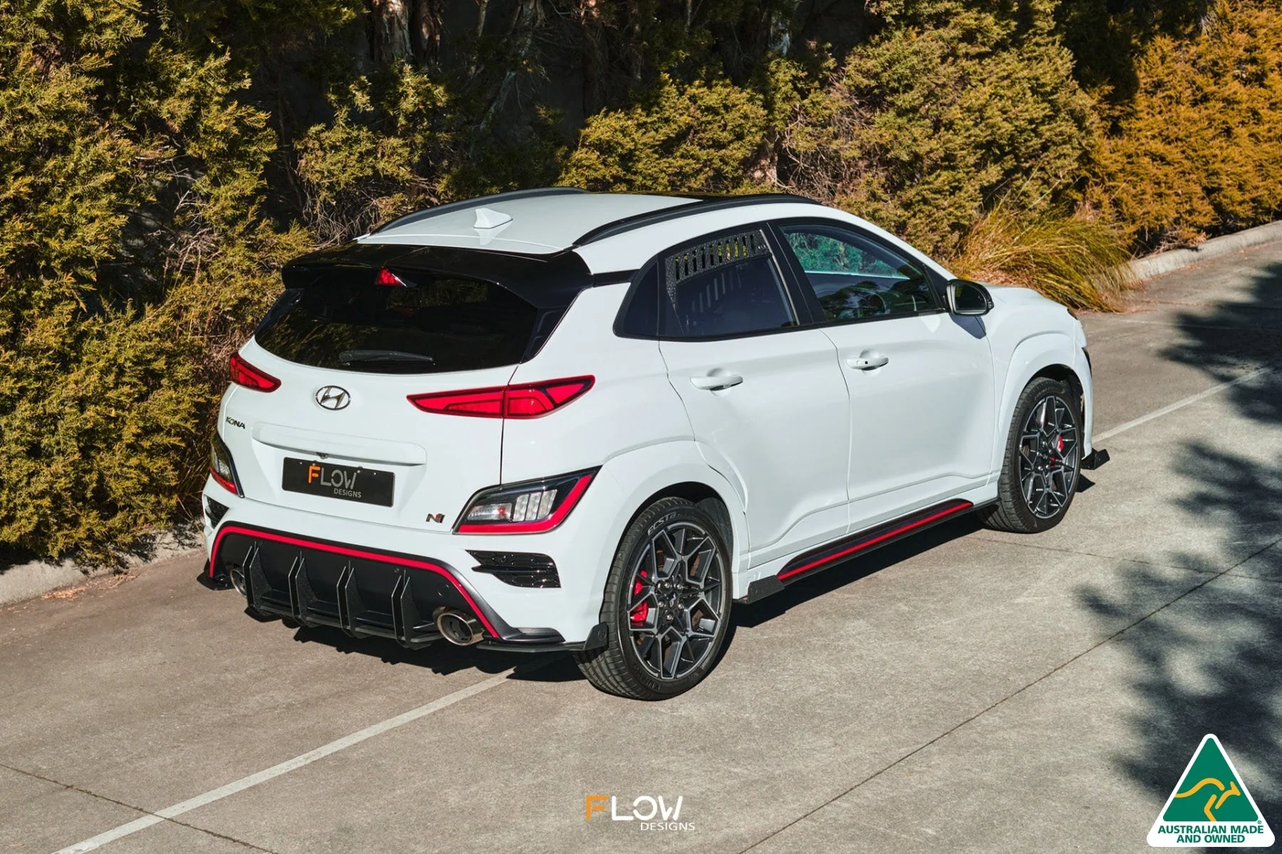 Flow Designs Kona N (2022+) Rear Spats [GLOSS BLACK] - Pair - Image 9