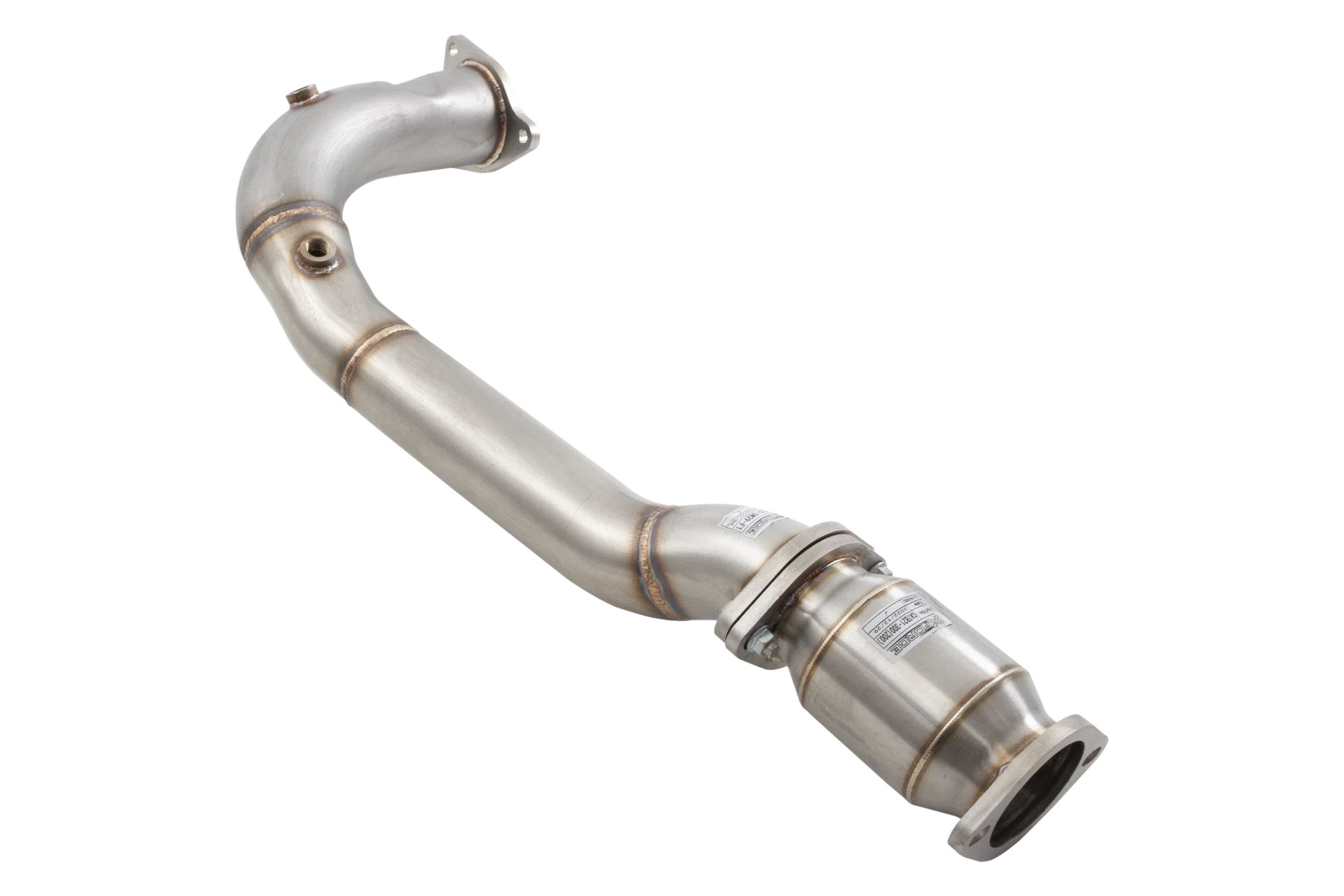 XForce Turbo Exhaust Downpipe with Hi Flow Catalytic Converter For 2022+ Subaru WRX VB/VN - Image 3