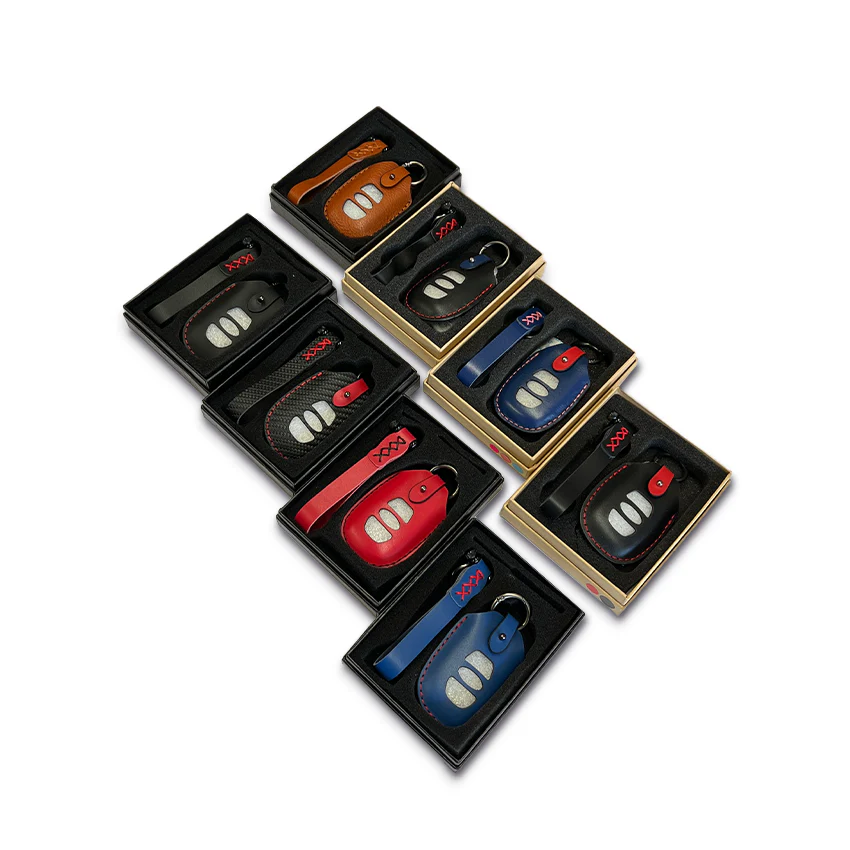 SUYA Merchandise - Leather Key Fob Cover & Strap for Subaru BRZ / Levorg / WRX & Other Models - Image 5